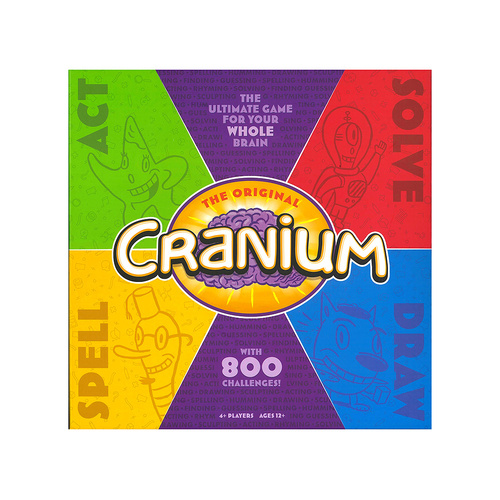 Hasbro Original Cranium Board Game 4+ Players Ages 12+ (CAA327764)