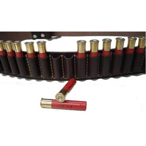 Powa Beam 12g Leather Cartridge Belt 25 Loops (CB12)