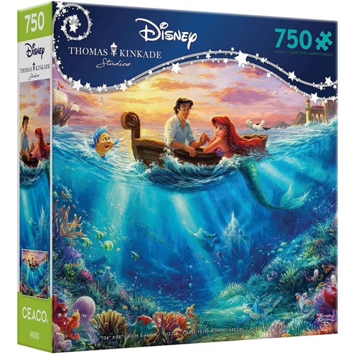 Ceaco Disney Dreams Little Mermaid Jigsaw Puzzle 750 Pieces