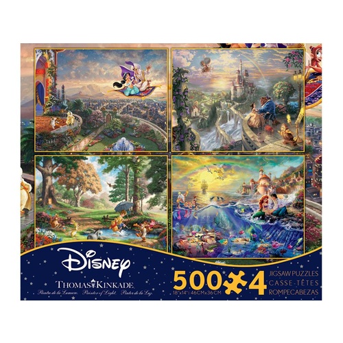 KINKADE DISNEY 500pc 4-in-1 S3 (CEA3667)