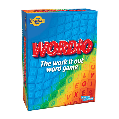 Cheatwell Wordio Work It Out Word Game 3+ Players Ages 14+ (CHE04730)