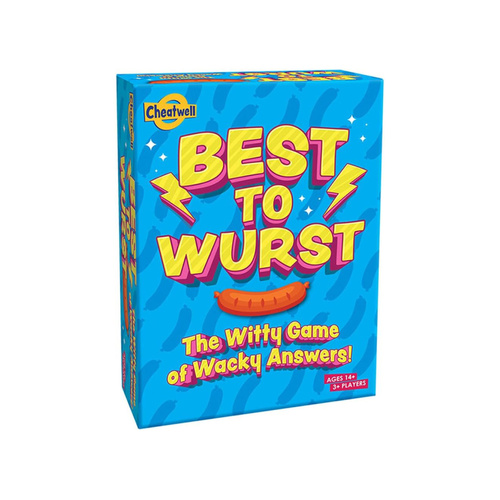 Cheatwell Best to Wurst Family Game 3+ Players Ages 14+ (CHE04747)