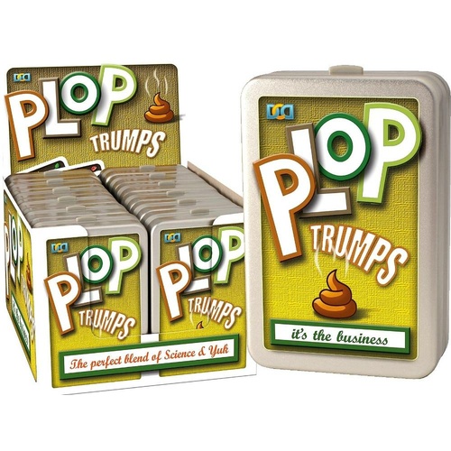PLOP TRUMPS CARD GAME (CHE12599)