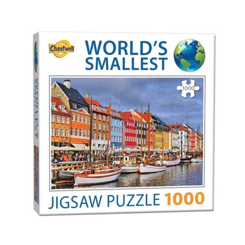 Cheatwell Worlds Smallest: Copenhagen Jigsaw Puzzle 1000 Pieces