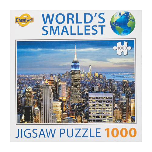 Cheatwell Worlds Smallest New York Jigsaw Puzzle 1000 Pieces (CHE13237)