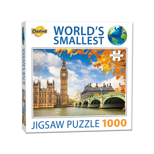 Cheatwell Worlds Smallest Big Ben Jigsaw Puzzle 1000 Pieces (CHE13411)