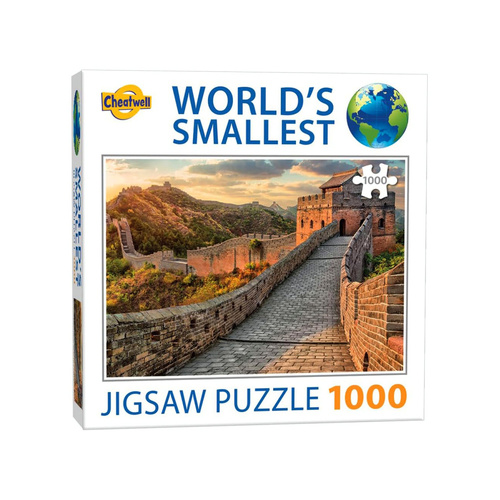 Cheatwell Worlds Smallest Great Wall of China Jigsaw Puzzle 1000pcs (CHE13701)