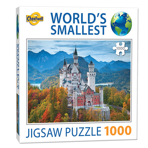 Worlds Smallest Jigsaw Puzzles Neuschwanstein 1000 Pieces (CHE13930)