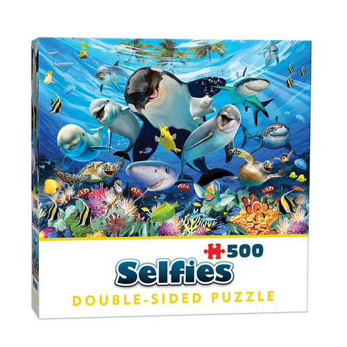 Cheatwell Selfies Ocean Double-Sided Jigsaw Puzzle 500 Pieces (CHE28460)