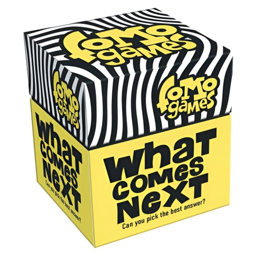 Cheatwell FOMO Games What Comes Next Board Game 3-6 Players Ages 14+