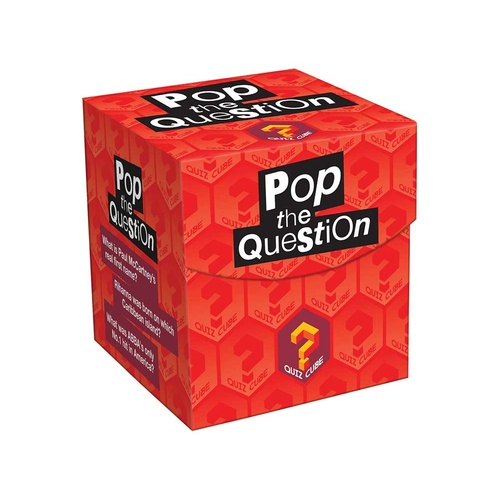 POP THE QUESTION Quiz Cube Gm (CHE55039)
