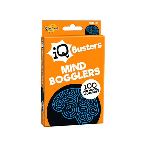 Cheatwell iQ Busters Mind Bogglers 100 Fun Mental Workouts Ages 8+ (CHE67032)