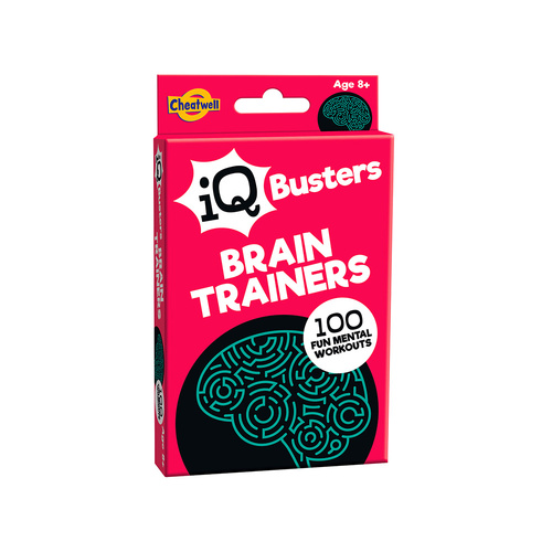 Cheatwell iQ Busters Brain Trainers 100 Fun Mental Workouts Ages 8+ (CHE67049)