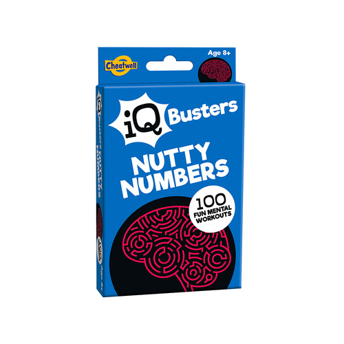 Cheatwell iQ Busters Nutty Numbers 100 Fun Mental Workouts Ages 8+ (CHE67056)