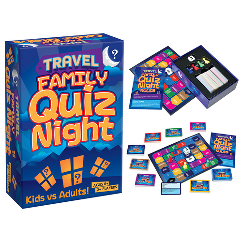 Cheatwell Family Quiz Night Travel Game 2+ Players Ages 8+ (CHE93116)