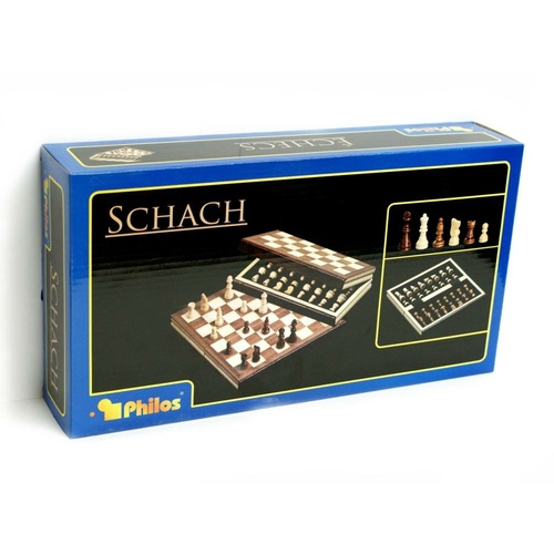 CHESS SET 11.5" FOLDING PHILOS (CHS027053)