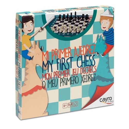 Cayro My First Chess Board Game for Children 2-Players Ages 6+