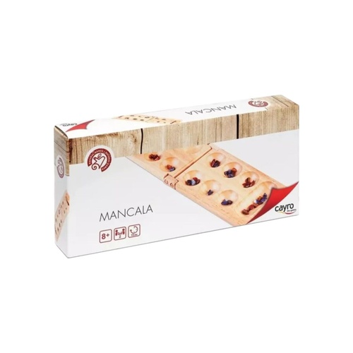 Cayro Wooden Mancala Folding Strategy Board Game 2-Players Ages 8+