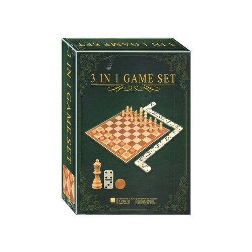 3 IN 1 GAME SET (GameLand) (CLA909213)