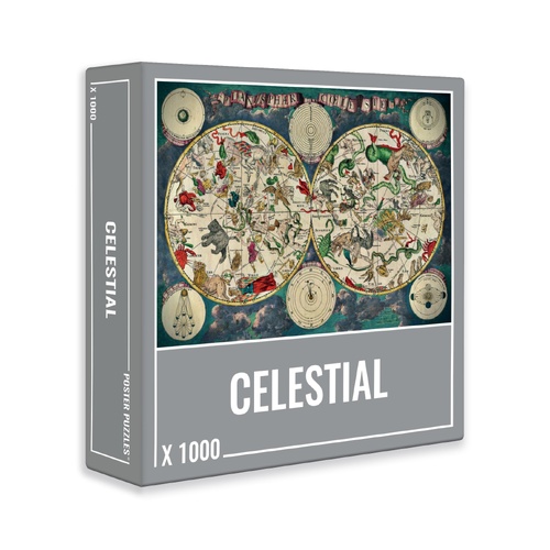 Cloudberries Celestial Adult Jigsaw Puzzle incl Poster 1000 Pieces