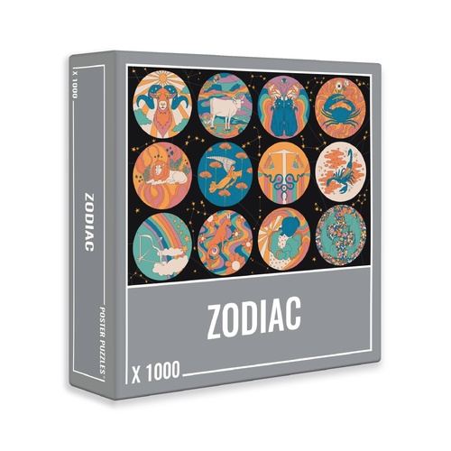 Cloudberries Zodiac Adult Jigsaw Puzzle incl Poster 1000 Pieces