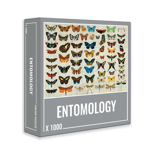 Cloudberries Entomology Adult Jigsaw Puzzle incl Poster 1000 Pieces