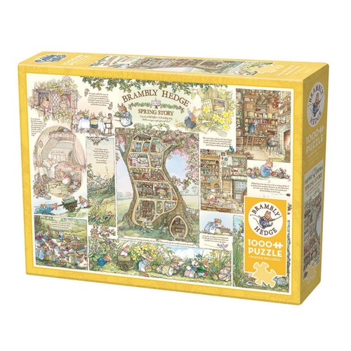 Cobble Hill Brambly Hedge Spring Story Jigsaw Puzzle 1000 Pieces