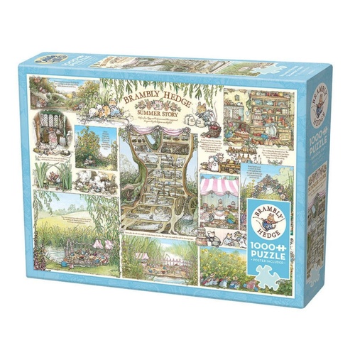 Cobble Hill Brambly Hedge Summer Story Jigsaw Puzzle 1000 Pieces