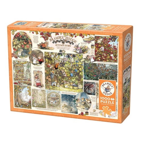 Cobble Hill Brambly Hedge Autumn Story Jigsaw Puzzle 1000 Pieces