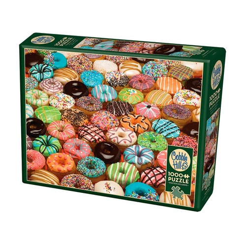 Cobble Hill Doughnuts Jigsaw Puzzle incl Poster 1000 Pieces (COB40020)