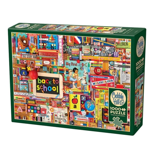 Cobble Hill Back to School Jigsaw Puzzle 1000 Pieces