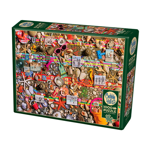 Cobble Hill Beach Scene Jigsaw Puzzle incl Poster 1000 Pieces (COB40041)