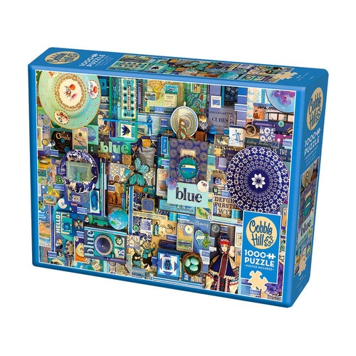 Cobble Hill Rainbow Project Blue Jigsaw Puzzle 1000 Pieces (COB40060)