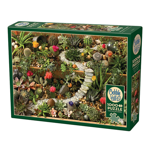 Cobble Hill Succulent Garden Jigsaw Puzzle 1000 Pieces (COB40087)