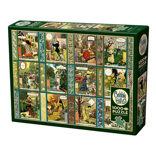 Cobble Hill Gardeners Calendar Jigsaw Puzzle 1000 Pieces (COB40089)