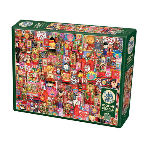 Cobble Hill Dollies Jigsaw Puzzle incl Poster 1000 Pieces (COB40098)