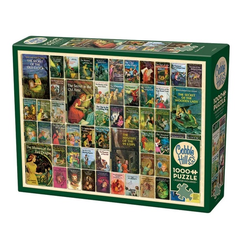 Cobble Hill Nancy Drew Jigsaw Puzzle incl Poster 1000 Pieces