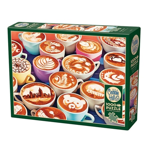 Cobble Hill Baristart Jigsaw Puzzle incl Poster 1000 Pieces