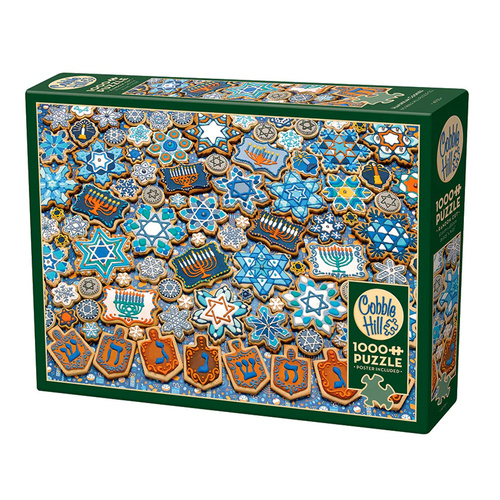 Cobble Hill Hanukkah Cookies Jigsaw Puzzle 1000 Pieces (COB40125)