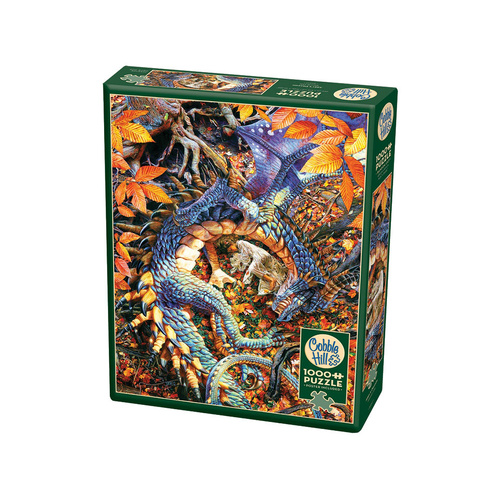 Cobble Hill Abbys Dragon Jigsaw Puzzle incl Poster 1000 Pieces (COB40133)