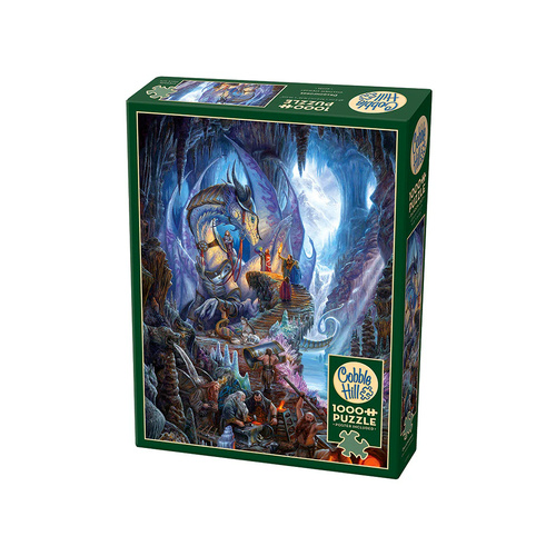 Cobble Hill Dragonforge Jigsaw Puzzle incl Poster 1000 Pieces (COB40135)