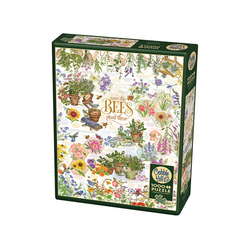 Cobble Hill Save the Bees Jigsaw Puzzle 1000 Pieces (COB40136)