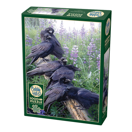 Cobble Hill Raven Rendezvous Jigsaw Puzzle incl Poster 1000 Pieces