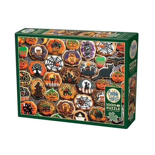 Cobble Hill Halloween Cookies Jigsaw Puzzle 1000 Pieces