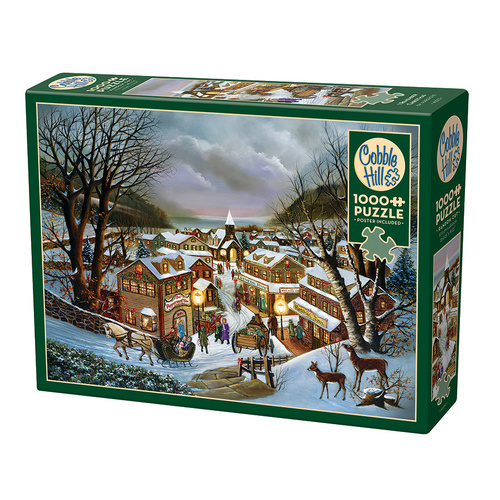 Cobble Hill I Remember Christmas Jigsaw Puzzle incl Poster 1000 Pieces