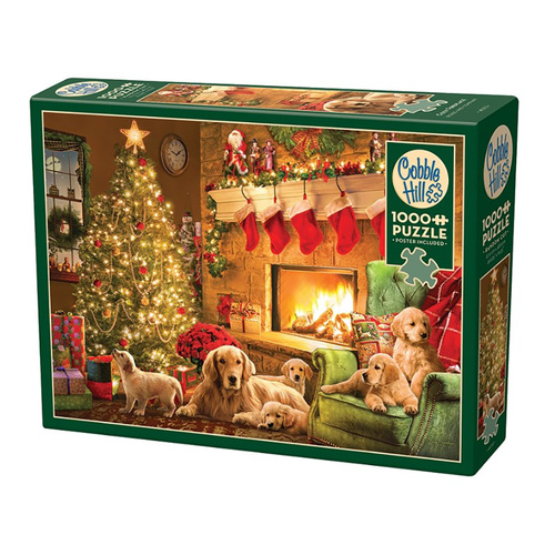 Cobble Hill Cozy Fireplace Jigsaw Puzzle 1000 Pieces (COB40213)