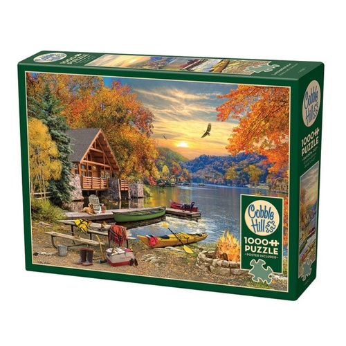 Cobble Hill Lakeside Retreat Jigsaw Puzzle 1000 Pieces