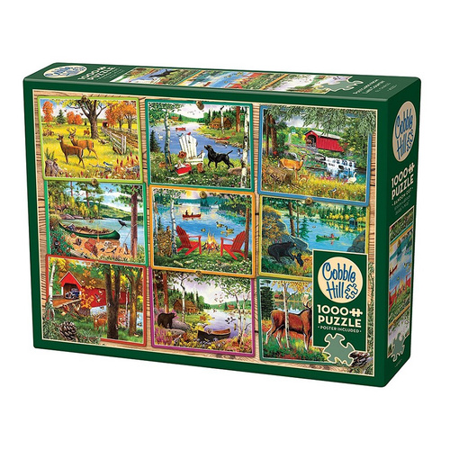 Cobble Hill Postcards from Lake Country Jigsaw Puzzle 1000 Pieces (COB40231)