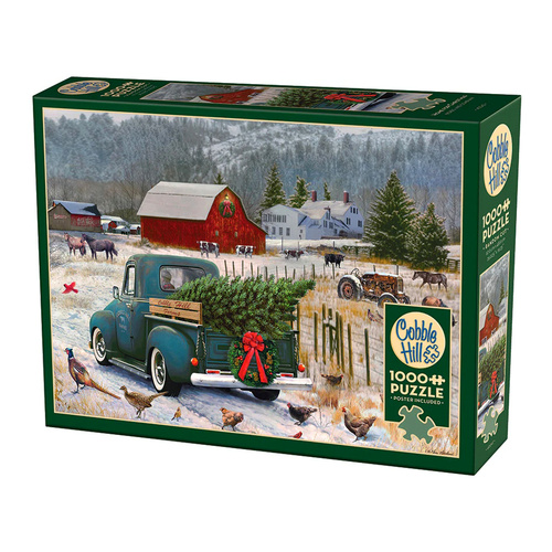 Cobble Hill Home for Christmas Jigsaw Puzzle 1000 Pieces (COB40242)