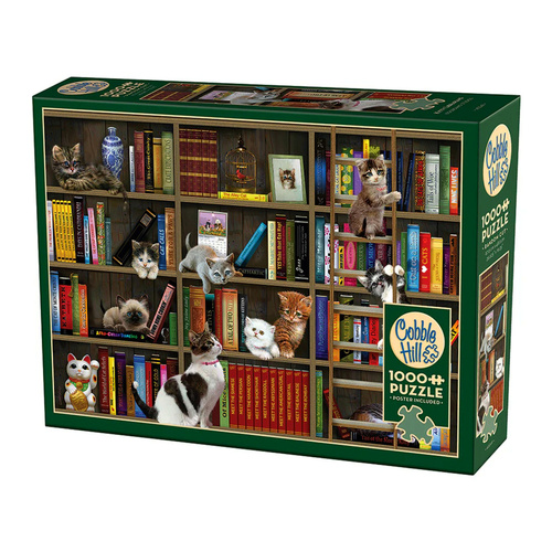 Cobble Hill Kitty Librarians Jigsaw Puzzle 1000 Pieces (COB40249)